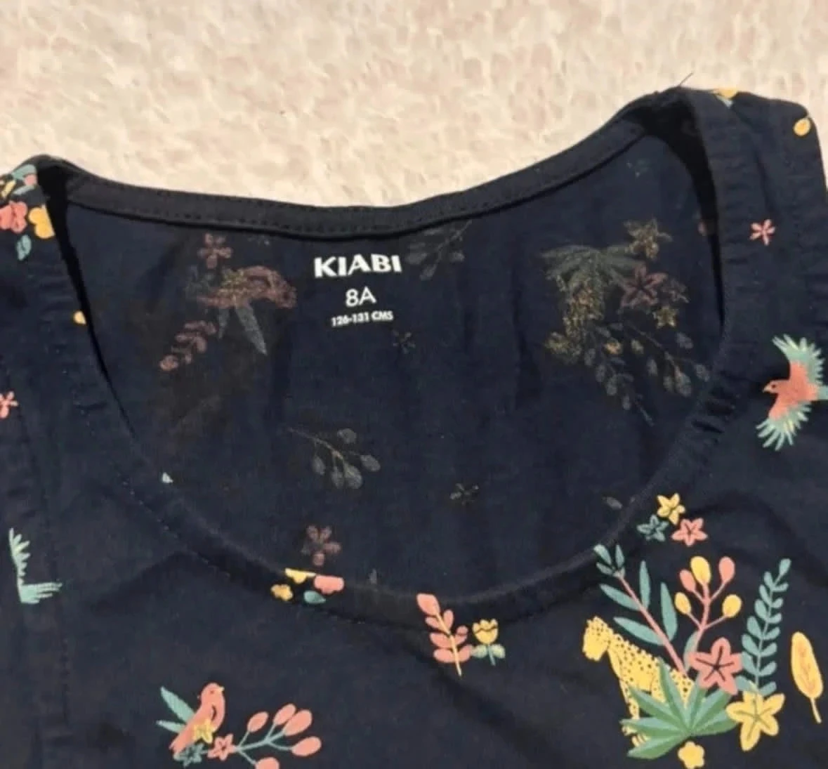 Vestido estampado Kiabi 8 anos – photo 2